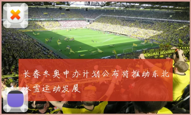 长春冬奥申办计划公布将推动东北冰雪运动发展